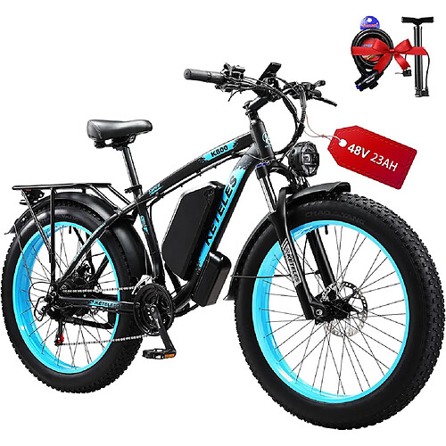 Vélo électrique Keteles K800 26" 1000Wx2 Moteur