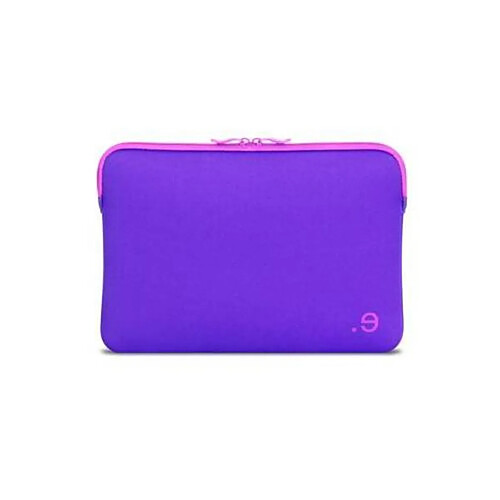 be.ez Housse pour MacBook 12 Pouces Édition LA Robe Sunset avec Fermeture Éclair Violet