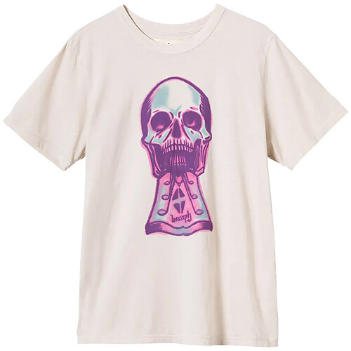 T-shirt imogene + willie x Gibson "Purple Skull" M Gibson