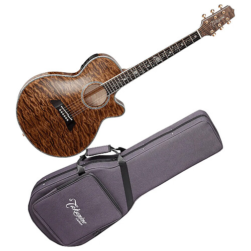 TSP 100-VT Quilt Vintage Tobacco + étui Takamine