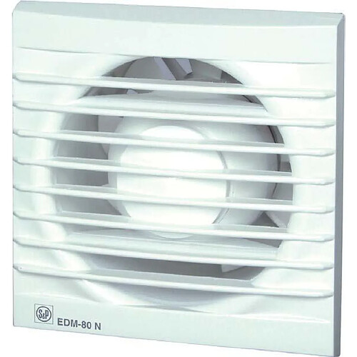 Unelvent aérateur 80 m3/h edm80ntz temporisé