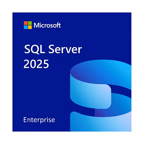 Microsoft SQL Server 2025 Enterprise (2-core pack) - Clé licence à télécharger - Livraison rapide 7/7j