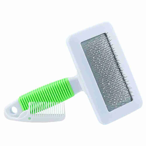 Generic Home Lot de 2 outils de toilettage anti-perte pour chien/chat, vert