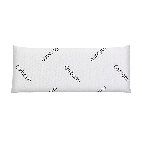 OREILLER VISCOELASTIQUE NOIR PERFORÉ EN FIBRE DE CARBONE 135 - Moonia