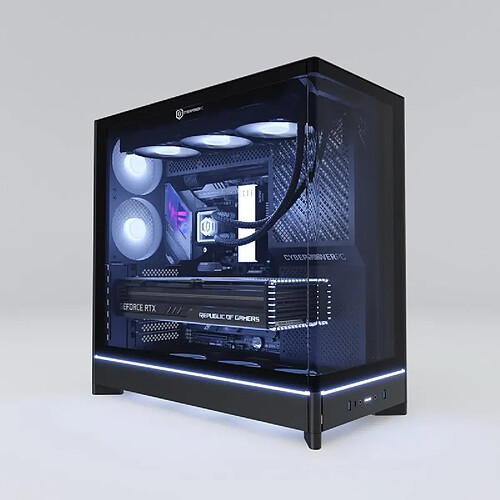 CyberPowerPC PC Gamer - Intel Core Ultra 7 265KF - NVIDIA RTX 5070 - 2 To SSD - 32 Go DDR5 RAM - Windows 11