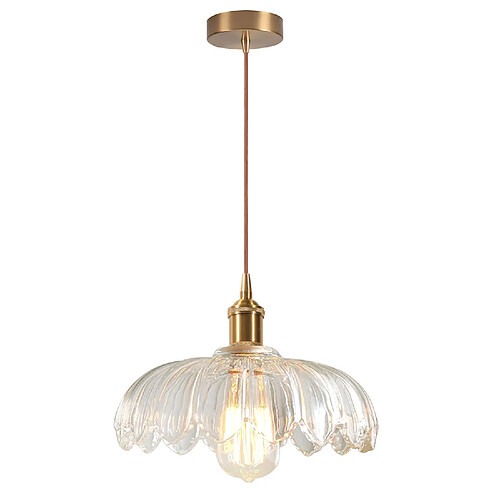 Stoex Suspension verre vintage - Transparent