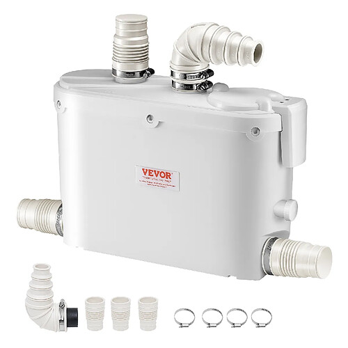VEVOR Pompe de Macération Évier Cuisine 500 W 110 L/min Hauteur Refoulement 8 m