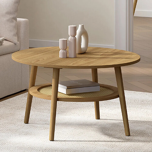 Idmarket TABLE BASSE HANAE RONDE