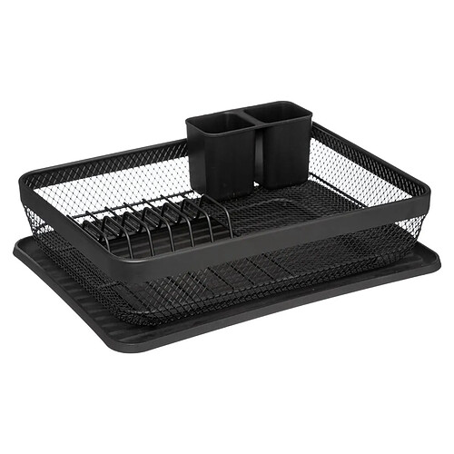 Five Simply Smart Égouttoir à Vaisselle en Métal Mayaj 43cm Noir