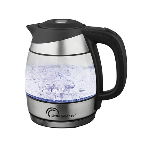 Bouilloire sans fil 1.2l 1630w verre - 8766 - LITTLE BALANCE