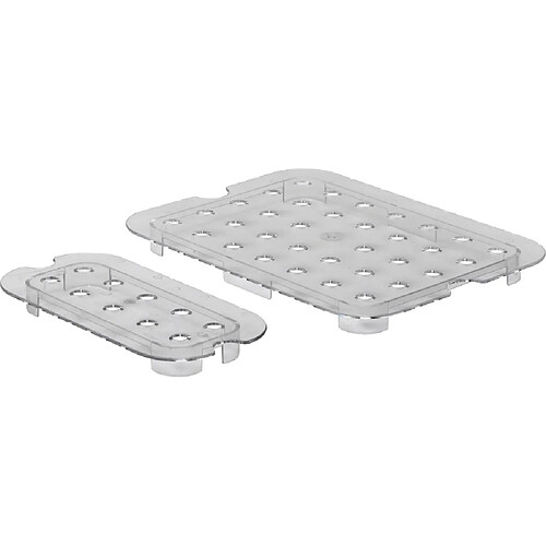 Egouttoir Gastronorme Profi Line GN 1/6 Transparent 118x106 mm - Hendi