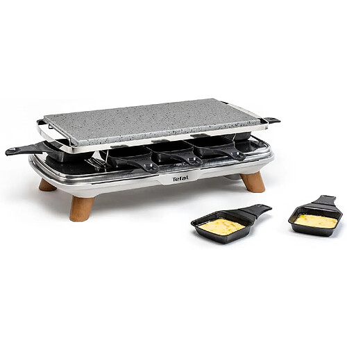 Tefal Raclette Pierrade 2 en 1 1350 W Design Moderne