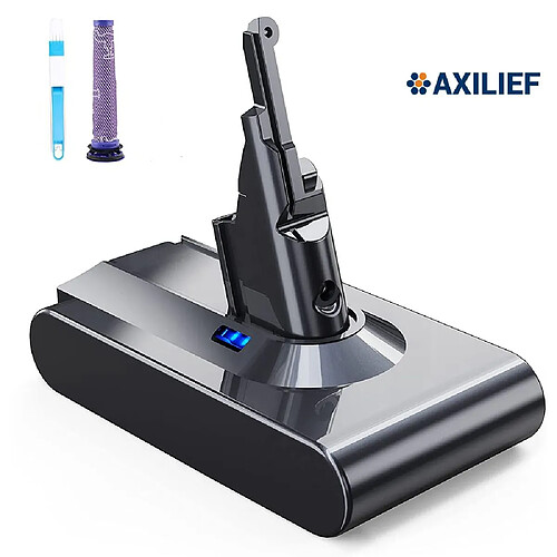 AXILIEF 21.6V 6000mAh Batterie pour Dyson V8 Absolute SV10