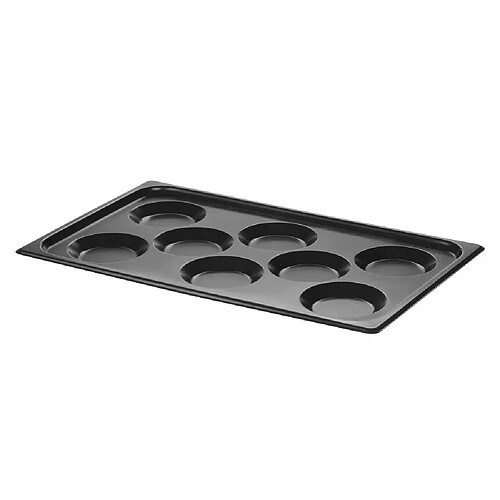 Plateau pour oeufs, avec revêtement antiadhésif CONVECTOMAT EGGPLATE, GN 1/1, Noir, 530x325x(H)26mm - Hendi