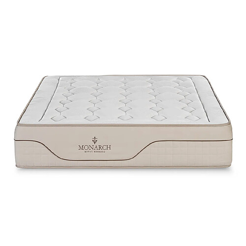Monarch Matelas Grand Sublime Sense - Ressorts Ensachés Taille 190 x 140 cm Hauteur 30 cm