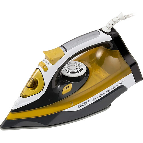 Camry Fer à repasser vapeur puissant 2400 W à semelle céramique