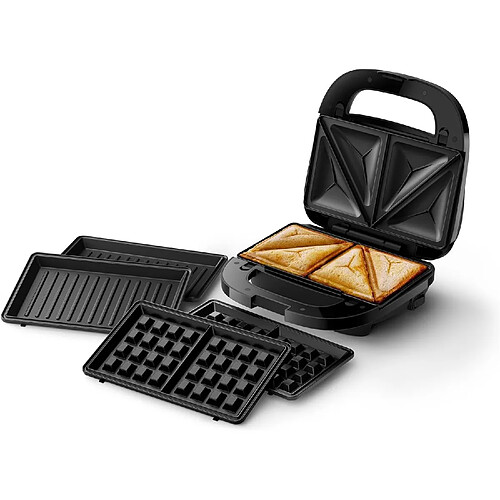 Philips Appareil polyvalent pour sandwichs, paninis et gaufres 750 W
