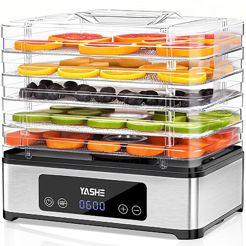 Déshydrateur alimentaire YASHE 400W, 5 plateaux