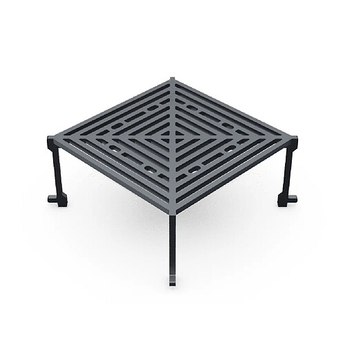 GRILL CHIC Grille Braséro CEVENOL 103cm - Carré