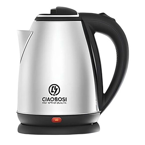 Avizar Bouilloire Électrique 2L 1500W Noir / Argent