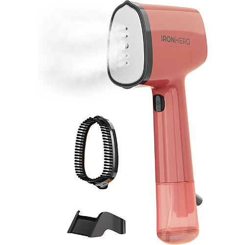 Cecotec Défroisseur vapeur 1500W portable à semelle céramique Rouge