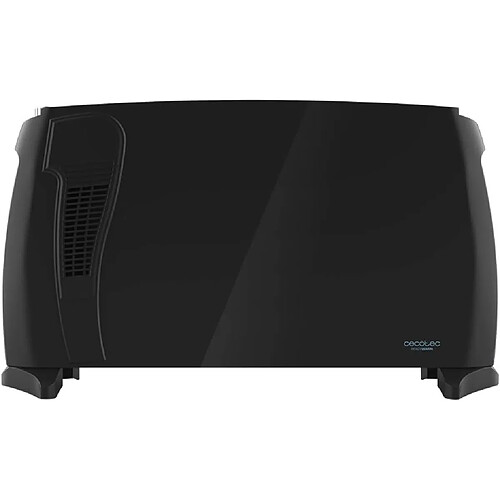 Cecotec Convecteur mural vertical noir 2000 W silencieux