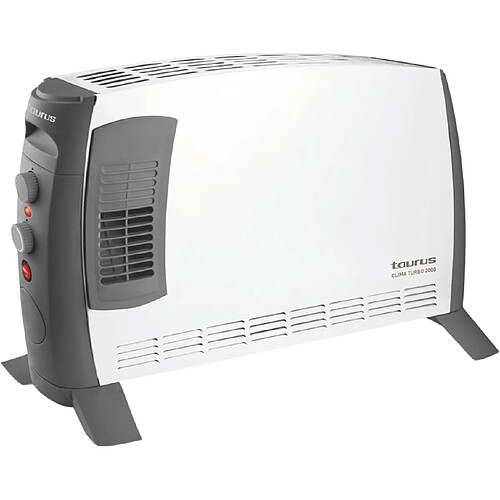 Taurus White & Brown Chauffage Tour Taurus 2000?W Blanc