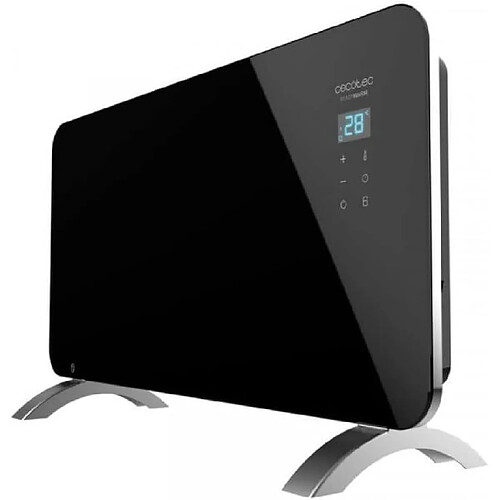 Cecotec Convecteur verre Wi-Fi noir 1500 W