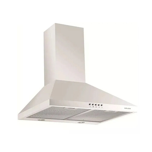 Hotte décorative murale 60cm 569m3/h blanc - GHP650WH - GLEM GAS