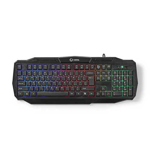 Nedis clavier gaming filaire - Noir