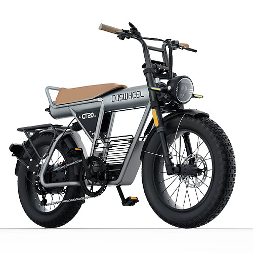 Vélo électrique COSWHEEL CT20- Moteur 1500W - Autonomie 120km - batterie 48V25Ah - Frein hydraulique- homme VTT