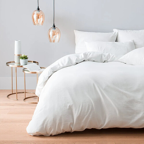 Cotton & Co Housse de couette en coton et cachemire