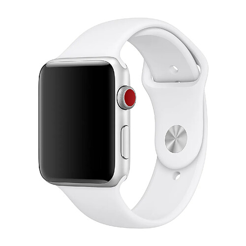 Bracelet Sport pour Apple Watch | 38/40/41/42 mm - Taille M/L - Blanc