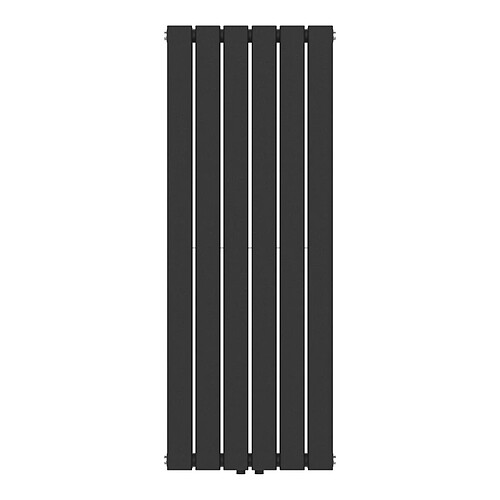 Helloshop26 Radiateur à panneaux design double 1140 watts acier 120 x 45 cm noir 03_0010478