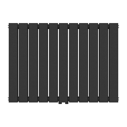 Helloshop26 Radiateur à panneaux design double 1097 watts acier 60 x 80 cm noir 03_0010472
