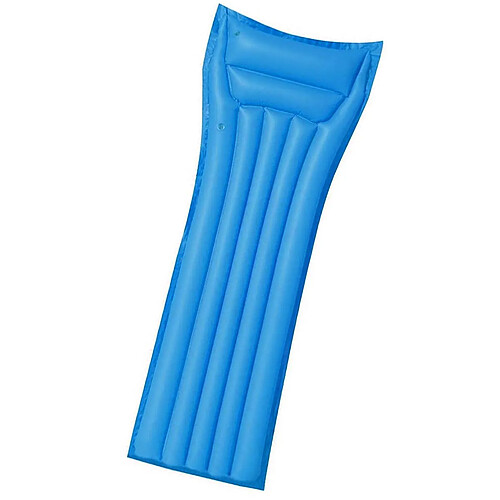 Bestway Matelas de Plage 183x69cm Gonflable avec Oreiller Confortable Bleu