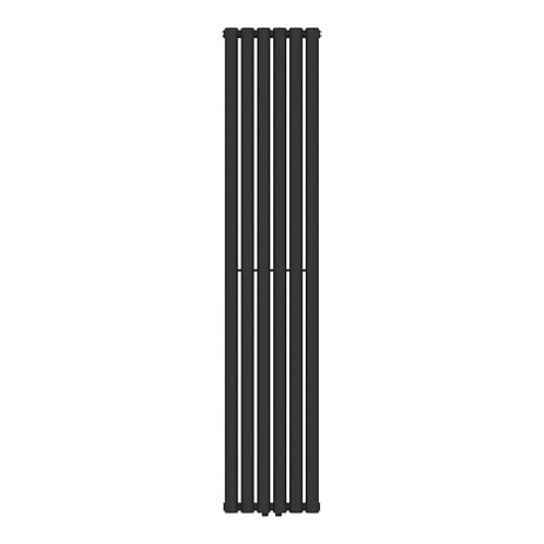 Helloshop26 Radiateur à panneau design plat 707 watts acier 180 x 36 cm noir 03_0010463