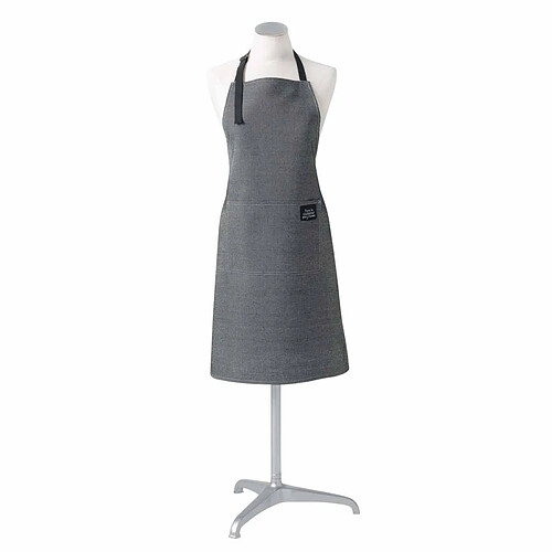 Douceur D'Interieur Tablier de Cuisine Harold 60x84cm Gris