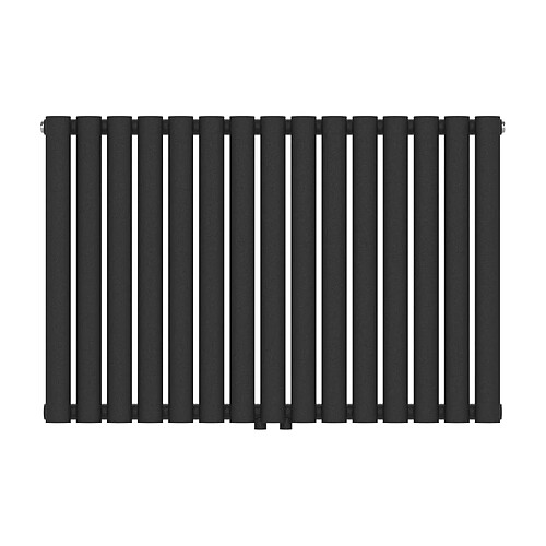 Helloshop26 Radiateur à panneau design plat 653 watts acier 60 x 90 cm noir 03_0010461