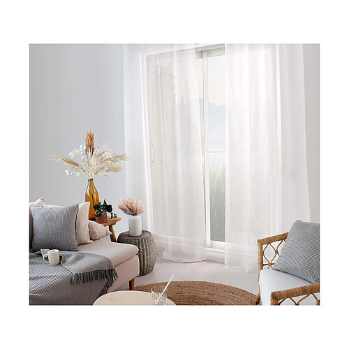 Voilage Maya Blanc 140 x240 cm - Enjoy Home