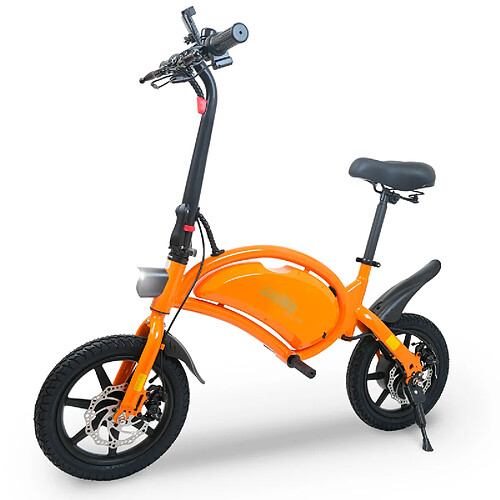 UrbanGlide Draisienne Électrique Adulte E-bike 140 Orange – Moteur 1000W - Autonomie Jusqu'a 18 km -