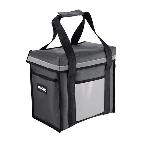 Sac de Livraison Isotherme Gris Chargement par le Haut 330x230x330 mm - Vogue