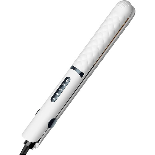 Vendos85 Lisseur plat céramique tourmaline blanc 95 mm
