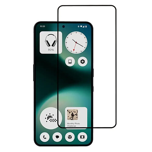 Htdmobiles Verre trempé pour Nothing Phone (3a) Lite 5G - Noir