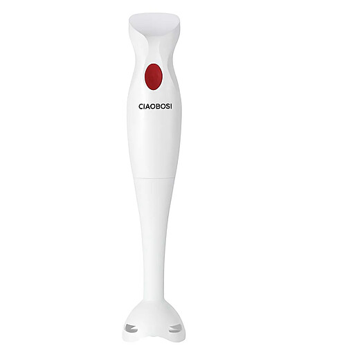 Avizar Mixeur Plongeant 300W Ergonomique avec Lame en Acier Inox Blanc