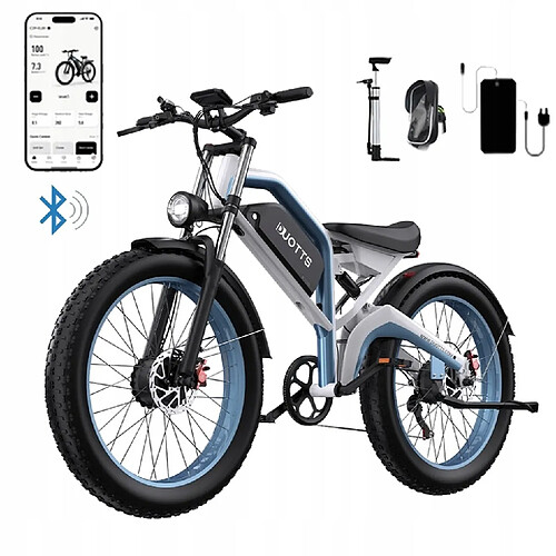 Vélo Électrique DUOTTS N26 - Moteur 1500W - Batterie Samsung - Autonomie 120km - Vitesse 50km/h - Freins Hydrauliques - Pour Terrain Extrême
