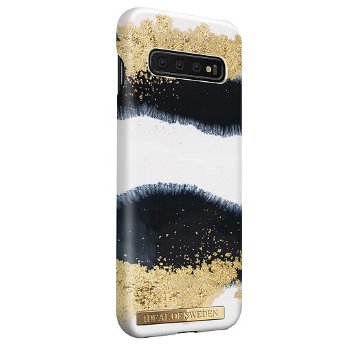 IDEAL OF SWEDEN Coque Fashion pour Galaxy S10 Noir / Or