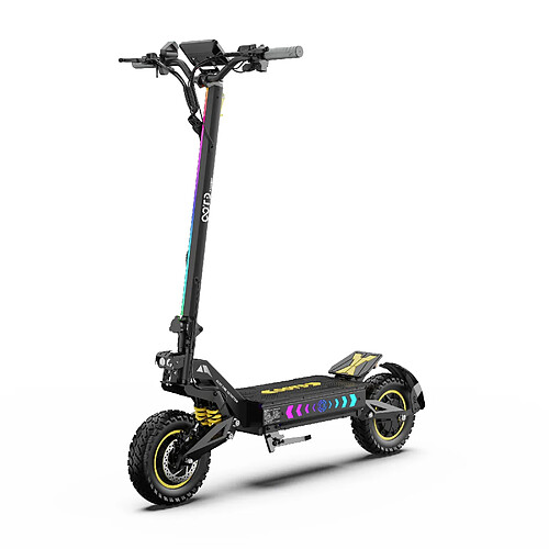Trottinette Électrique Pliable OOTD T10 PRO - Double Moteur 2600W - Batterie Amovible 23.4Ah - 100 km Autonomie - 65 km/h - App