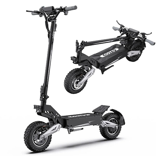 Trottinette Électrique OOTD T10 Pliable - Moteur 900W (pic) Puissant - Autonomie 45km - Batterie 48V18Ah - Roues 11"
