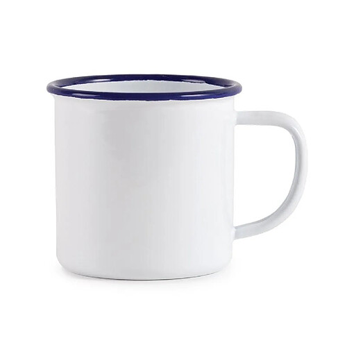 Mug en acier émaillé Olympia - Lot de 6